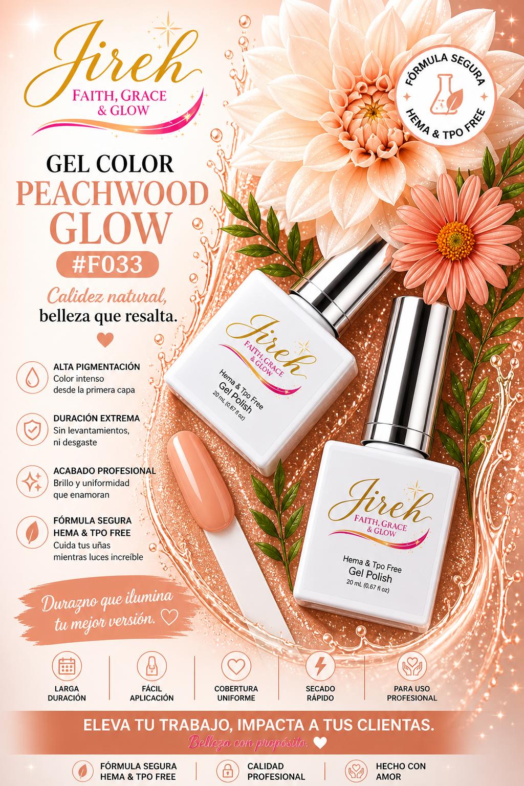 PeachWood Glow Gel Color 20ML