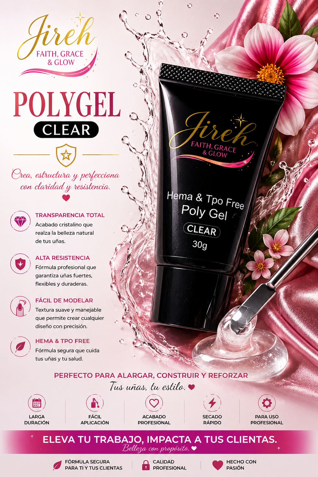PolyGel Clear 30G
