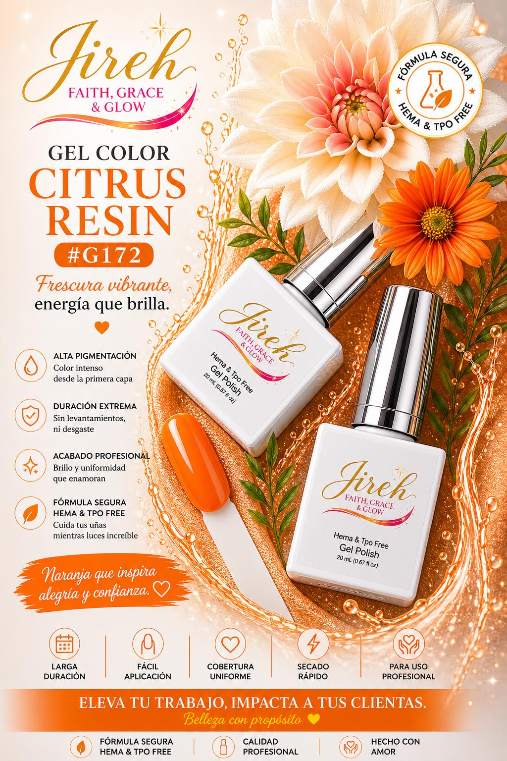 Citrus Resin Gel Color 20ML