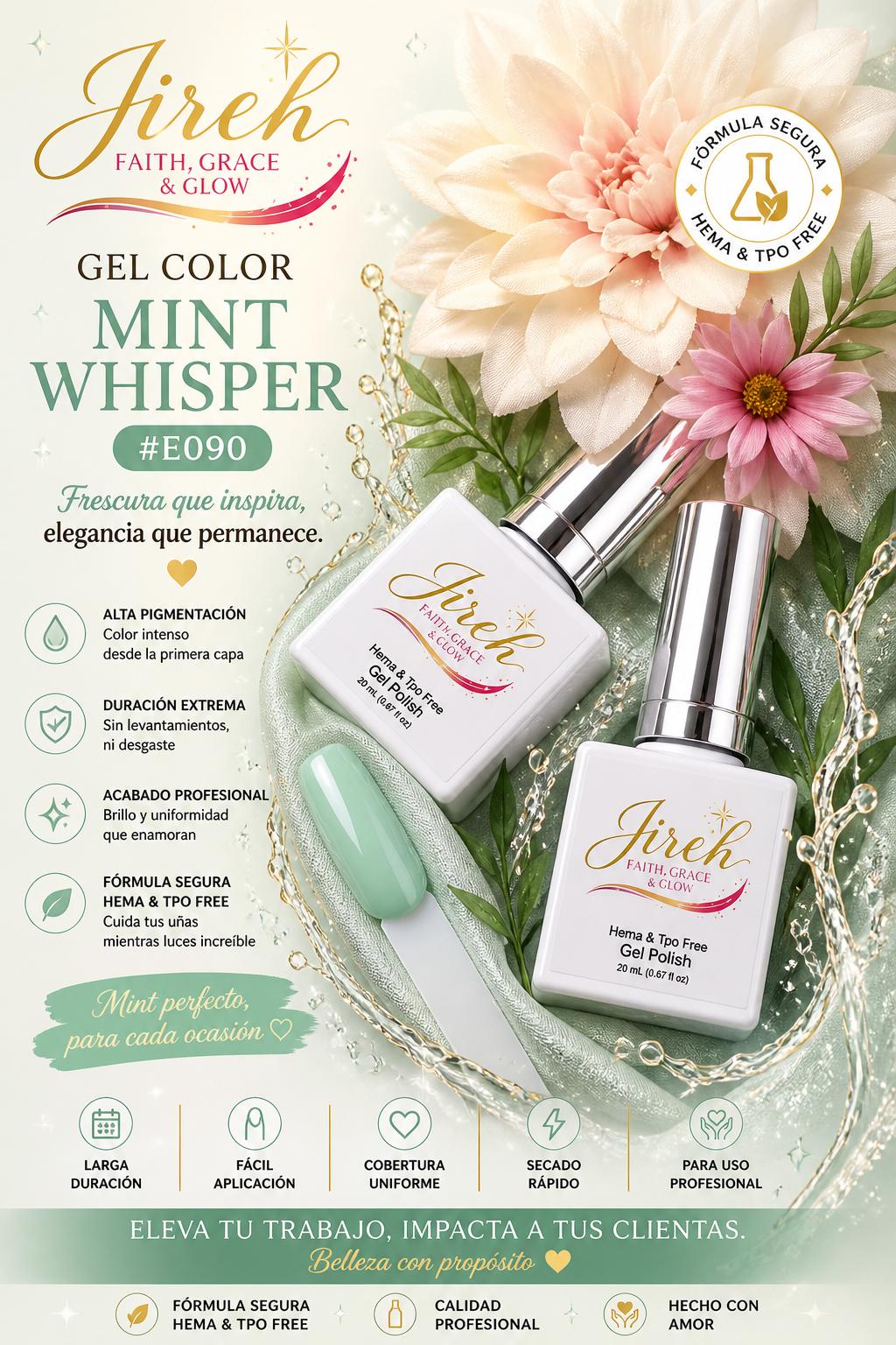 Mint Whisper Gel Color 20ML