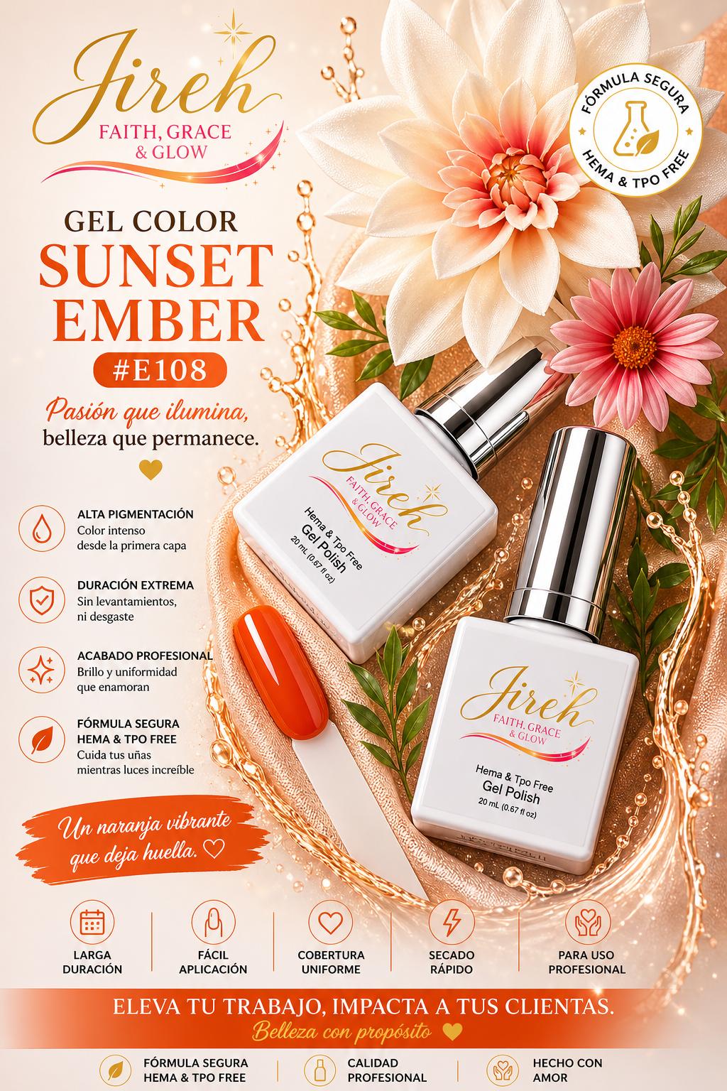 Sunset Ember Gel Color 20ML