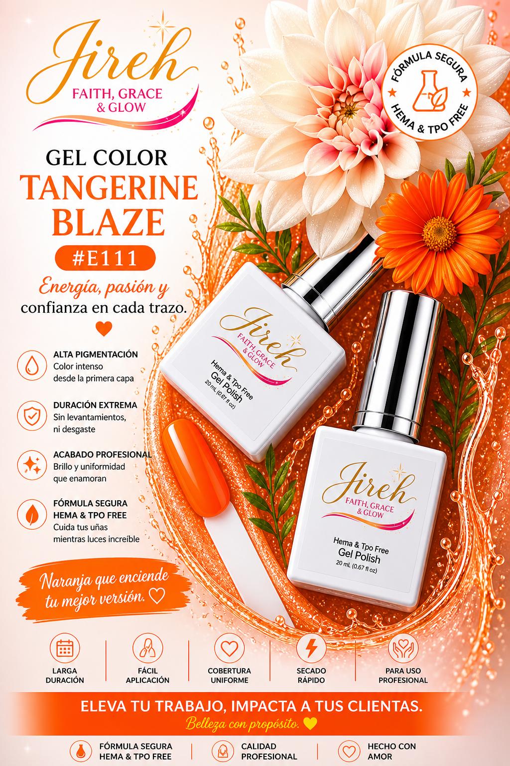 Tangerine Blaze Gel Color 20Ml